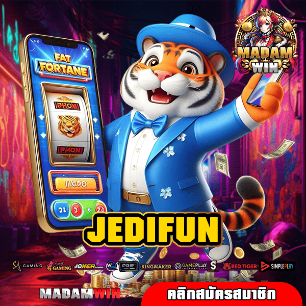 JEDIFUN ทางเข้า เว็บทันสมัย ปั่นสะดวก แตกไว ทำกำไรสุดปัง